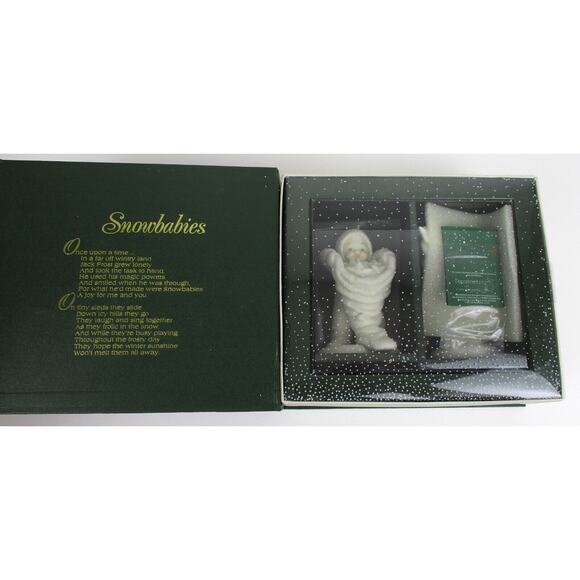 Dept 56 Snowbabies Winter Tales With Hugs And Kisses Brand New In Box #68813 - Picture 1 of 7